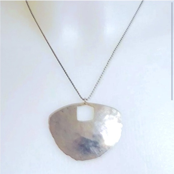 Silpada Vintage Rare Sterling
Silver Big Dreamer Hammered
Necklace - Picture 6 of 6